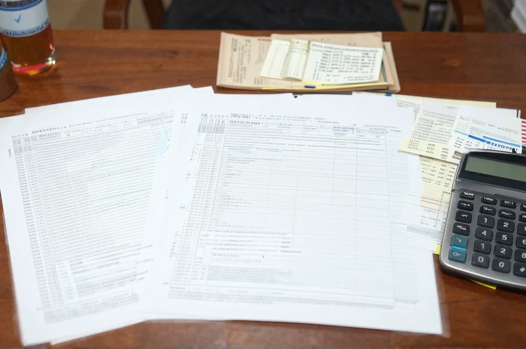 確定申告書類の準備