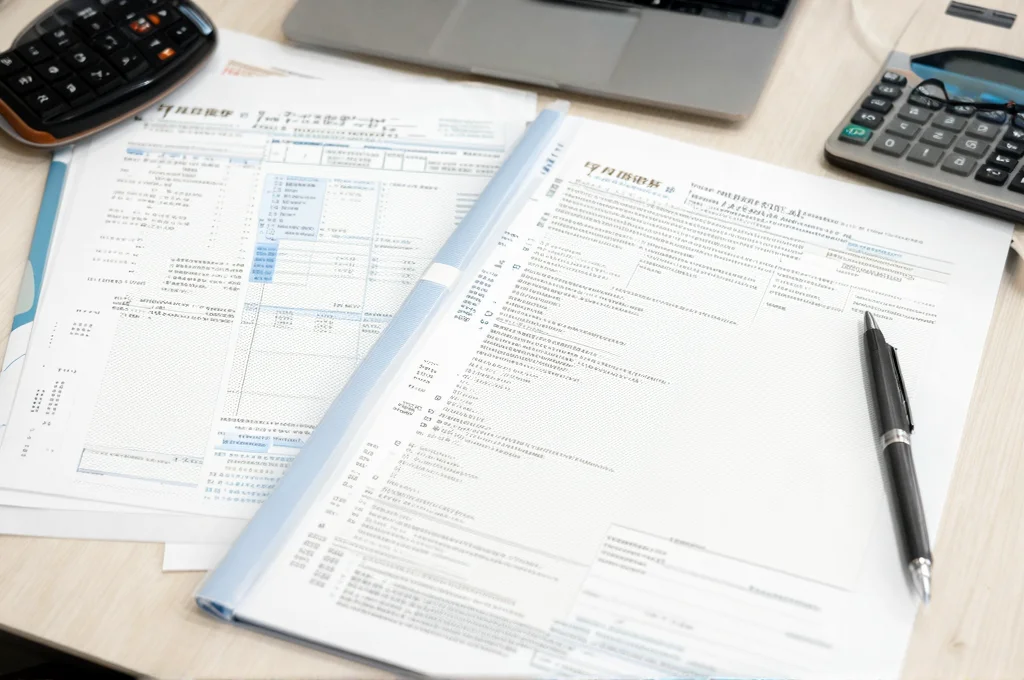 確定申告書類と経費の領収書を整理するコツ