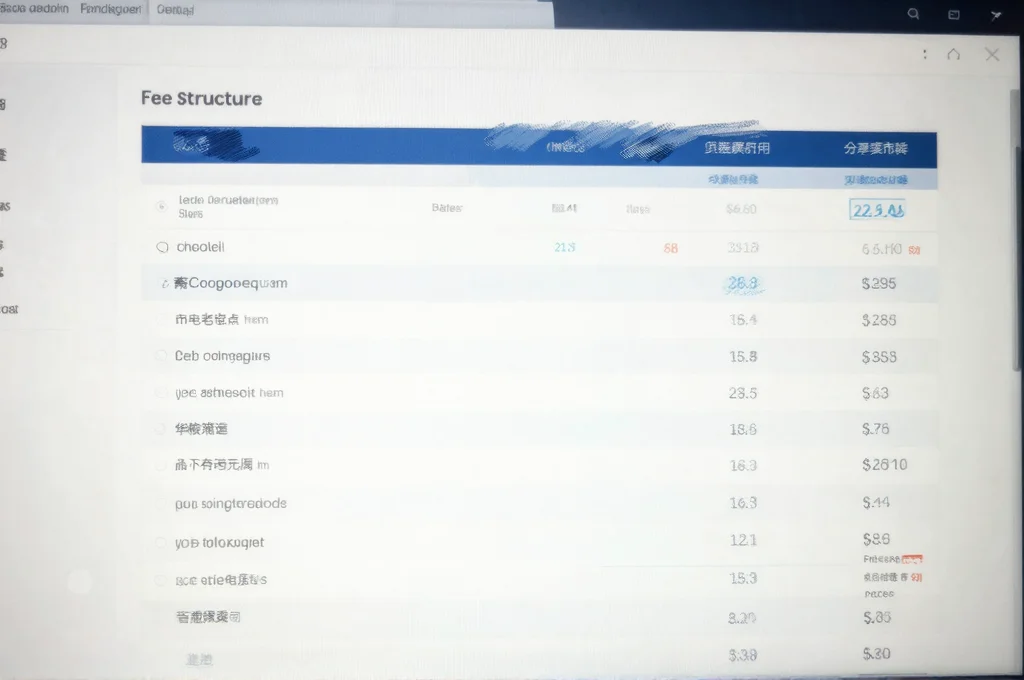 手数料体系と案件カテゴリの比較データ