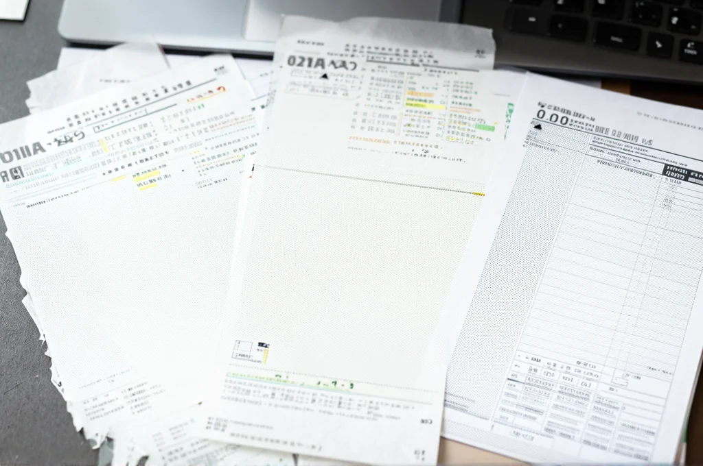 領収書と経費記録の整理方法