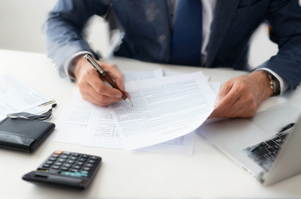 税務申告の計算作業